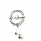 Pearl Silver Color Brooch BRS0009 Pearl Silver Color Brooch BRS0009