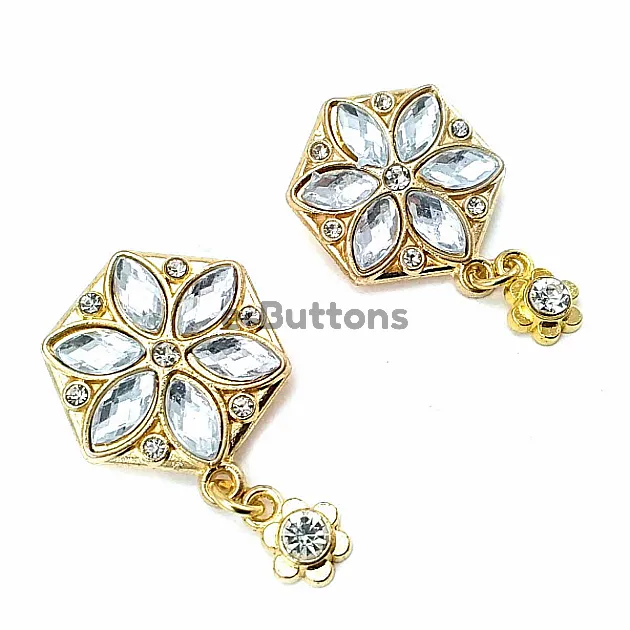Gold Stylish Brooch BRS0021 Gold Stylish Brooch BRS0021