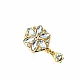 Gold Stylish Brooch BRS0021 Gold Stylish Brooch BRS0021