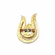Very Stylish Stone Gold Color Brooch BRS0024
