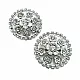 Stone Aesthetic Gold Silver Metal Brooch BRS0041 Stone Aesthetic Gold Silver Metal Brooch BRS0041