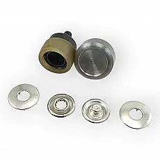 Holey Cap Snap Fasteners Fastening Mold - Holye Cap Prong Snap Fasteners Dies KLP00106