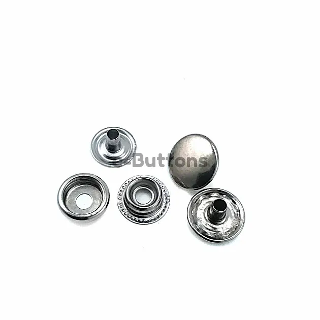 Snap Fasteners 15 mm 61 System Stainless C0004P Snap Fasteners 15 mm 61 System Stainless C0004P