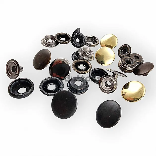 Snap Fasteners 15 mm 61 System Stainless C0004P Snap Fasteners 15 mm 61 System Stainless C0004P