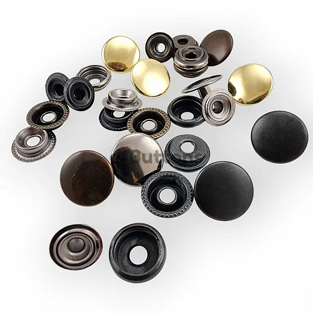 Snap Fasteners 15 mm 61 System Stainless C0004P Snap Fasteners 15 mm 61 System Stainless C0004P