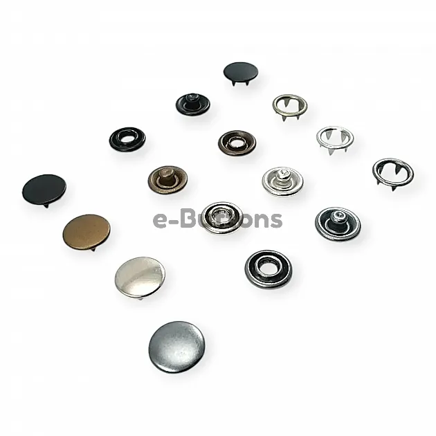 Paslanmaz Kapaklı Klikıt Çıtçıt 9,5 mm C0011 Paslanmaz Kapaklı Klikıt Çıtçıt 9,5 mm C0011