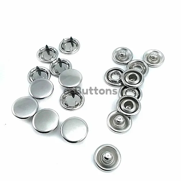 Paslanmaz Kapaklı Klikıt Çıtçıt 9,5 mm C0011 Paslanmaz Kapaklı Klikıt Çıtçıt 9,5 mm C0011