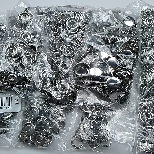 Prong Snap Fastener With Cap 10.5 mm 17L / 13/32" Stainless Cover C0011