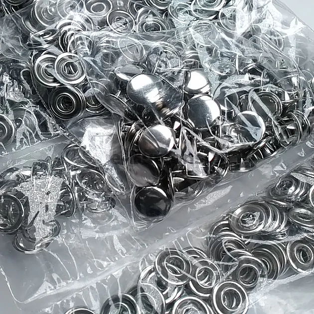 Prong Snap Fastener With Cap 10.5 mm 17L / 13/32" Stainless Cover C0011