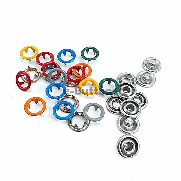 9.5 mm Colored Hole Snap Snaps (1444 pcs /Pack) C0012