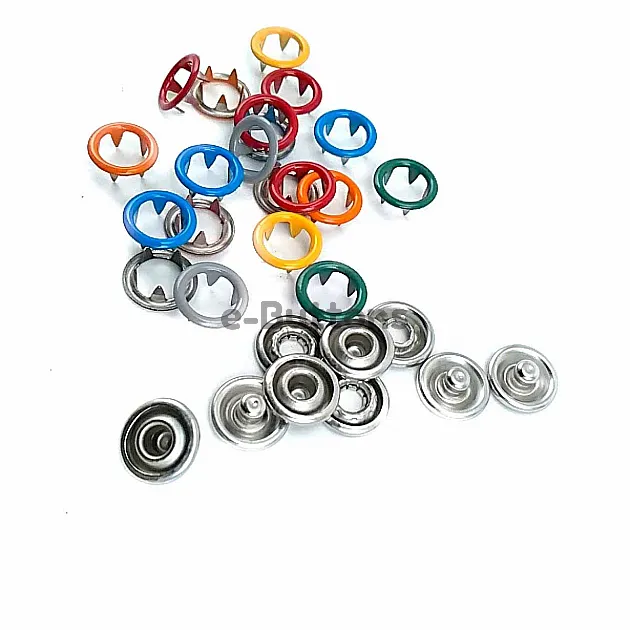 9.5 mm Colored Hole Snap Snaps (1444 pcs /Pack) C0012