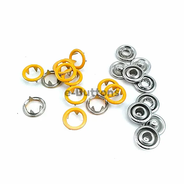 9.5 mm Colored Hole Snap Snaps (1444 pcs /Pack) C0012