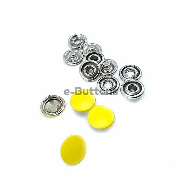 Dyed  Prong Snap Fantenrs 9.5 mm Stainless Buttons C0014