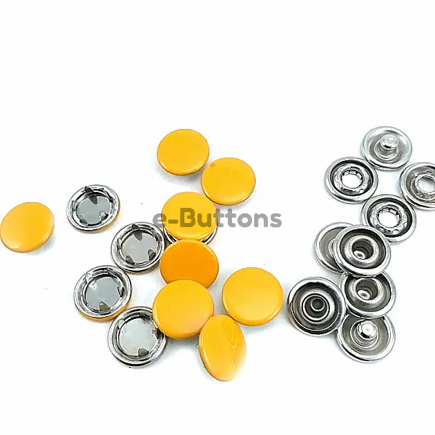Dyed  Prong Snap Fantenrs 9.5 mm Stainless Buttons C0014