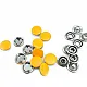 Dyed  Prong Snap Fantenrs 9.5 mm Stainless Buttons C0014