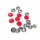 Dyed  Prong Snap Fantenrs 9.5 mm Stainless Buttons C0014