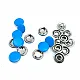 Dyed  Prong Snap Fantenrs 9.5 mm Stainless Buttons C0014