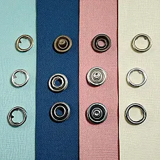 Prong Click Snap Fastener 17L / 13/32" baby Prong snap buttons (1 Gros) 10.5mm C0015