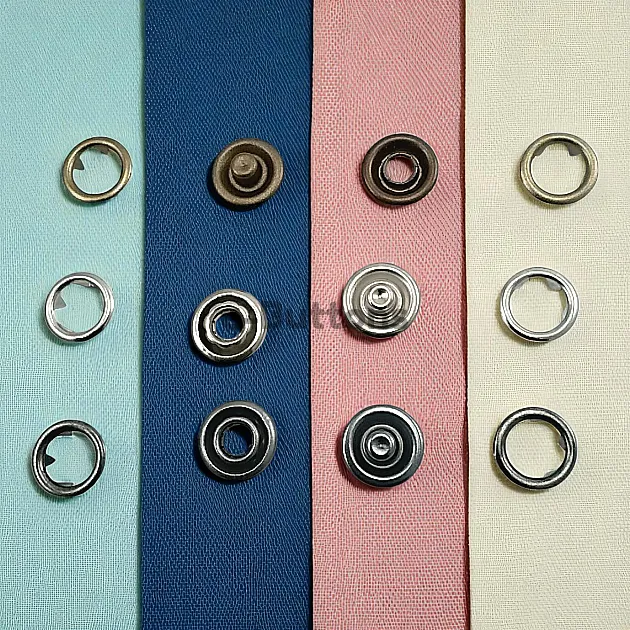 Prong Click Snap Fastener 17L / 13/32" baby Prong snap buttons (1 Gros) 10.5mm C0015