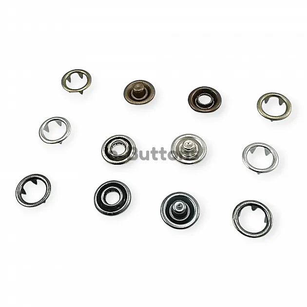 Prong Click Snap Fastener 17L / 13/32" baby Prong snap buttons (1 Gros) 10.5mm C0015 Prong Click Snap Fastener 17L / 13/32" baby Prong snap buttons (1 Gros) 10.5mm C0015