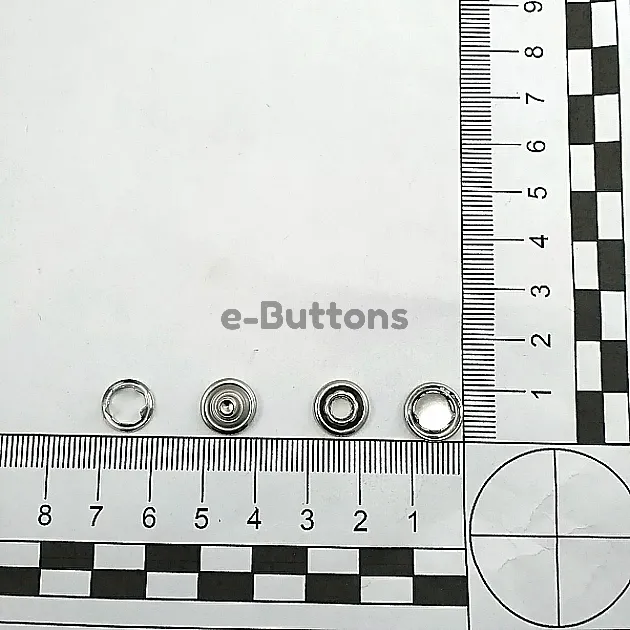Prong Click Snap Fastener 17L / 13/32" baby Prong snap buttons (1 Gros) 10.5mm C0015 Prong Click Snap Fastener 17L / 13/32" baby Prong snap buttons (1 Gros) 10.5mm C0015