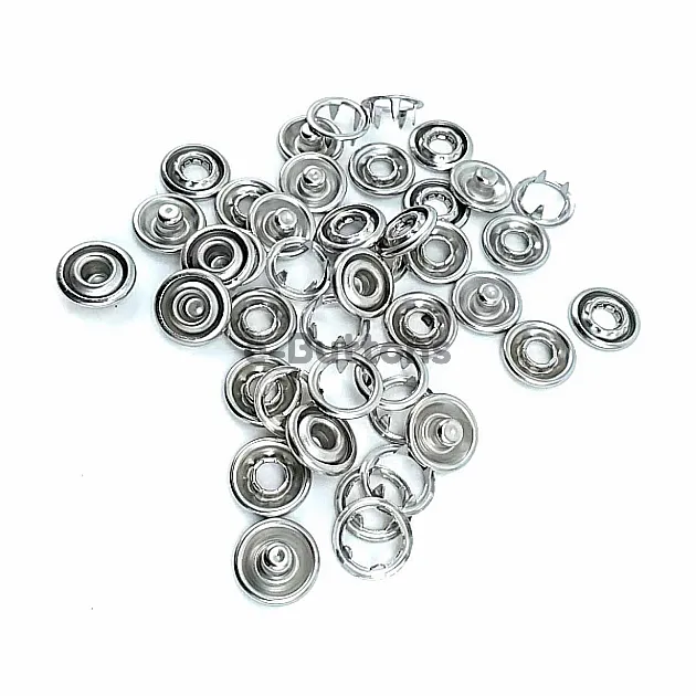Prong Click Snap Fastener 17L / 13/32" baby Prong snap buttons (1 Gros) 10.5mm C0015 Prong Click Snap Fastener 17L / 13/32" baby Prong snap buttons (1 Gros) 10.5mm C0015