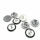 Enameled Button with Two Holes 16 mm - 26 Size D 0014