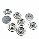 Enameled Button with Two Holes 16 mm - 26 Size D 0014