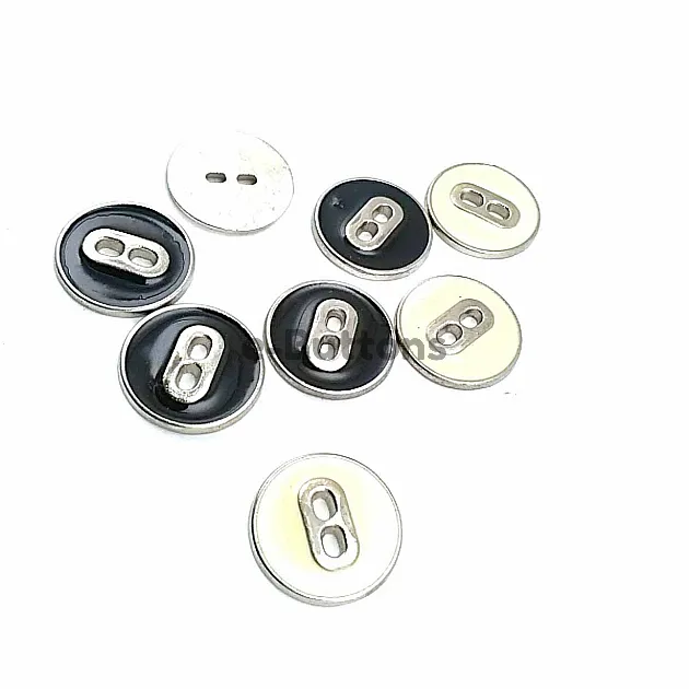 Mineli İki Delikli Sade Düğme 17 mm - 27 Boy D 0021