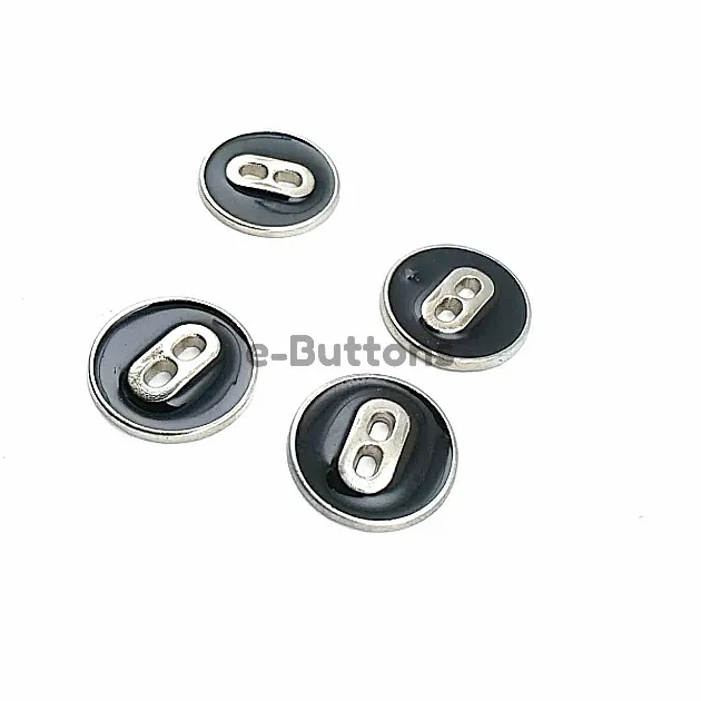Mineli İki Delikli Sade Düğme 17 mm - 27 Boy D 0021