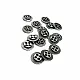 Metal Four-Hole Button 13 mm - 21 Size D 0026