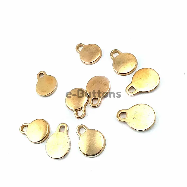 15 mm x 11 mm Plain Metal Handle P0001