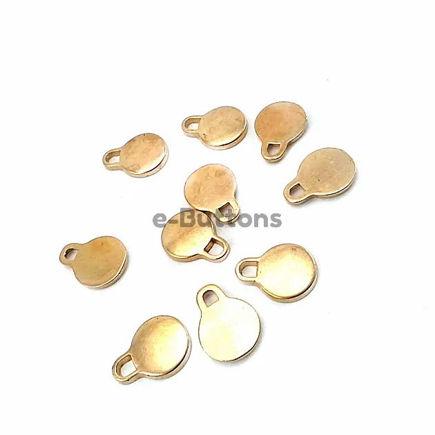 15 mm x 11 mm Plain Metal Handle P0001