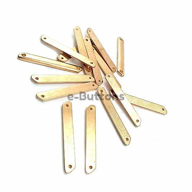 37 mm x 5 mm Sade Metal Etiket E0002