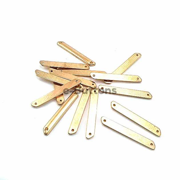 37 mm x 5 mm Sade Metal Etiket E0002