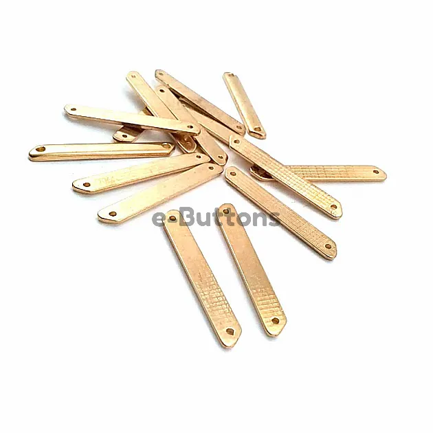 37 mm x 5 mm Sade Metal Etiket E0002