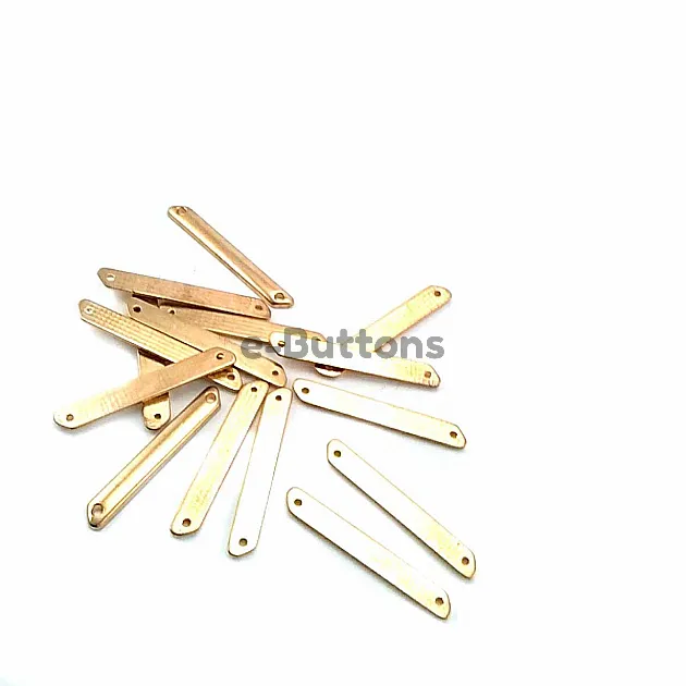 37 mm x 5 mm Sade Metal Etiket E0002