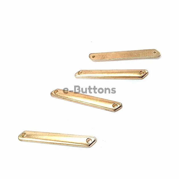 37 mm x 5 mm Sade Metal Etiket E0002
