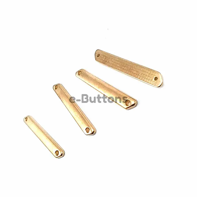37 mm x 5 mm Sade Metal Etiket E0002
