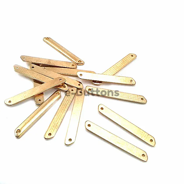 37 mm x 5 mm Sade Metal Etiket E0002