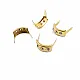 18 x 9 mm Üç taşlı Saç Fiyonk ( 250 Ad/Paket) F0001