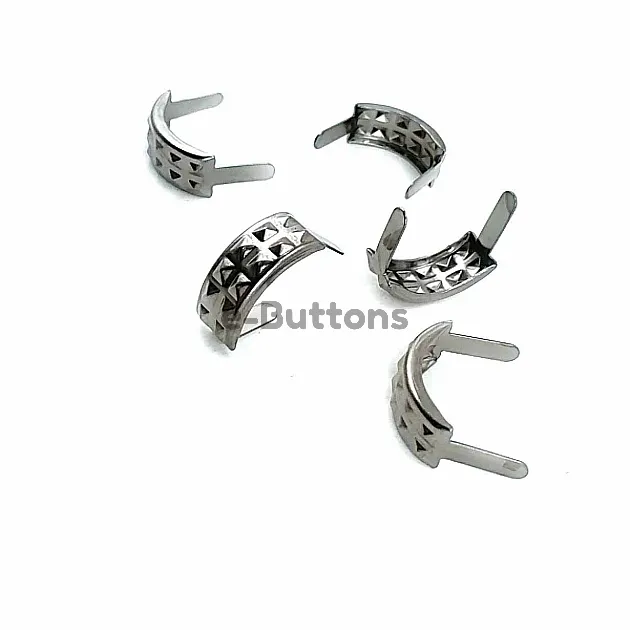 7.5 x 17.50  mm Piramit Desenli Metal Fiyonk ( 250 Ad/Paket) F0003