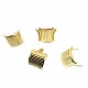 17 x 17.50  mm Kare Çizgili Metal Fiyonk ( 250 Ad/Paket) F0004