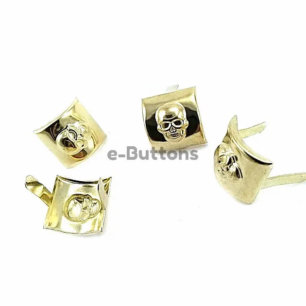 17 x 17.50 mm Skull Patterned Metal Bow Tie (250 pcs / Package) F0007