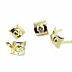 17 x 17.50 mm Skull Patterned Metal Bow Tie (250 pcs / Package) F0007