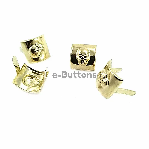 17 x 17.50 mm Skull Patterned Metal Bow Tie (250 pcs / Package) F0007