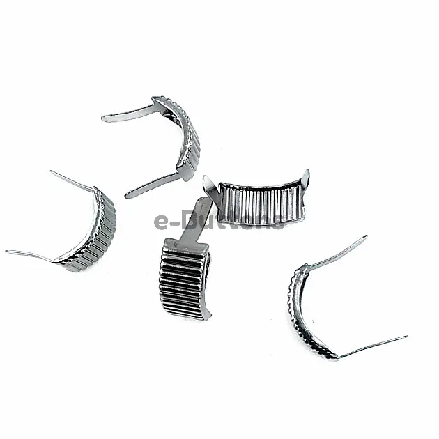 17.5 x 8.5 mm Stripe Metal Bow (250 Pcs / Package) F0008