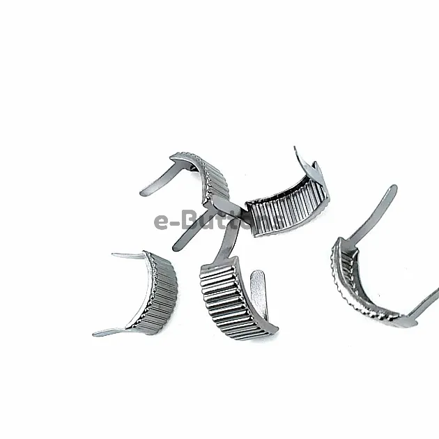 17.5 x 8.5 mm Stripe Metal Bow (250 Pcs / Package) F0008