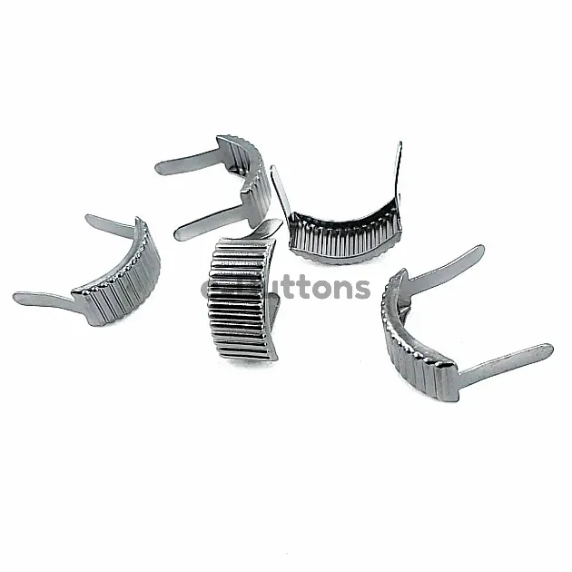 17.5 x 8.5 mm Stripe Metal Bow (250 Pcs / Package) F0008