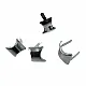 17 x 17.50 mm Plain Oval Metal Bows (250 Pcs / Package) F0010